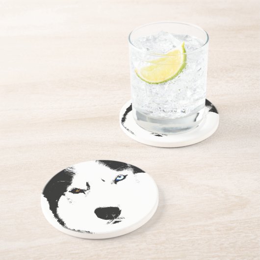 ハスキーのコースターバイアイハスキーのマラムートコースター コースター (側面)