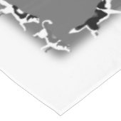 ハスキーのテーブルクロスのハスキーのマラムートアートテーブルクロス テーブルクロス (アングル)