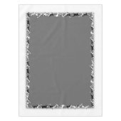 ハスキーのテーブルクロスのハスキーのマラムートアートテーブルクロス テーブルクロス (正面)