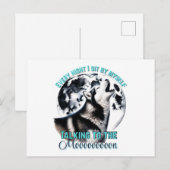 ハスキーのハウル葉書 ポストカード (正面/裏面)