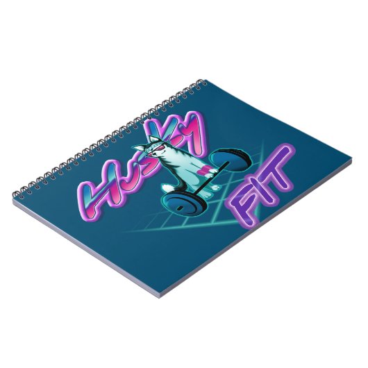 ハスキーのフィット ノートブック (左側)