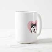 ハスキーのマグ コーヒーマグカップ (正面右)