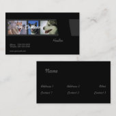 ハスキーの名刺 名刺 (正面/裏面)