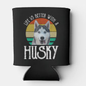 ハスキーの方が人生は好い 缶クーラー (裏面)