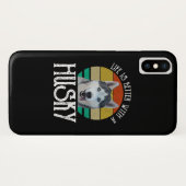 ハスキーの方が人生は好い Case-Mate iPhoneケース (裏面(横))