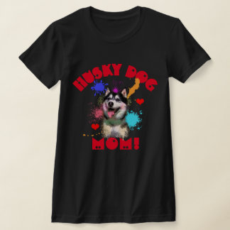 ハスキーの母の犬の愛最高の者の母は今まで Tシャツ