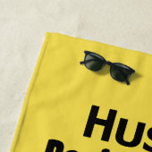 ハスキーの理屈 ビーチタオル (インサイチュ)