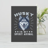 ハスキーは私の精神威厳のある的な犬 シーズンカード (スタンド正面)