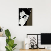 ハスキーをヒッチ ポスター (ホームオフィス)