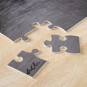 ハスキーアイズパズルパーソナライズされたスリングドッグパズル ジグソーパズル (側面)