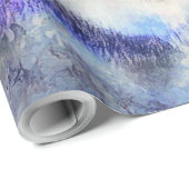 ハスキーカラフルドッグアートプリントギフトファン ラッピングペーパー (ロールコーナー)