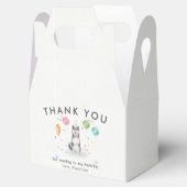 ハスキーシビールパウィティ子犬誕生日ありがとう フェイバーボックス (オープン)