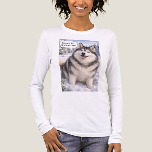 ハスキーシャツ トライブレンドTシャツ (正面)