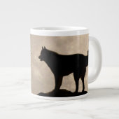 ハスキージャンボマグ·シベリアン·ハスキー·カップ記念 ジャンボコーヒーマグカップ (正面右)