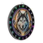 ハスキースピリットマウンテンルームセンターピース ダーツボード (正面左)