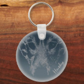 ハスキーチェーンハスキーウルフドッグカスタムキーホルダー キーホルダー (正面)