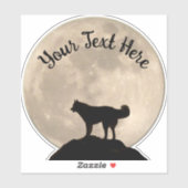 ハスキーデカールシベリアハスキーマラムートステッカー シール (シート)