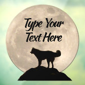 ハスキーデカールハスキーマラムートウルフドウグウインドウグニクニクジイ ウィンドウサイン (シート3)