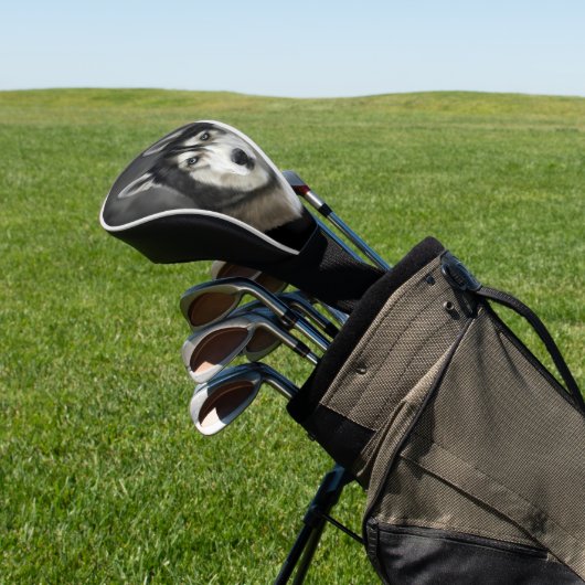 ハスキードッグビッグドッグアニマルペットオッターボックス ゴルフヘッドカバー (インサイチュ)