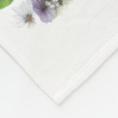 ハスキードッグママフローラ フリースブランケット (角)