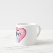 ハスキーバレンタインデー エスプレッソカップ (正面右)