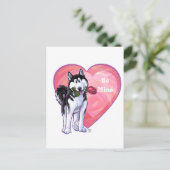 ハスキーバレンタインデー シーズンポストカード (スタンド正面)