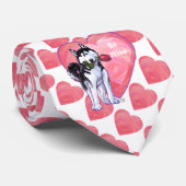 ハスキーバレンタインデー ネクタイ (ロール)