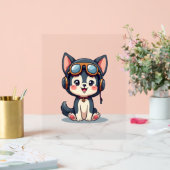 ハスキーパイロットドッグラバーマリュート アクリルサイン (ウェディング)