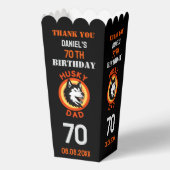 ハスキーパパドッグパパ誕生日 フェイバーボックス (裏面)