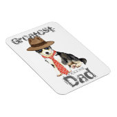 ハスキーパパ マグネット (右側)