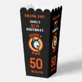 ハスキーパパ、犬のパパ誕生日お気に入りボックス フェイバーボックス (裏面)