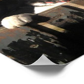 ハスキープリント..覗き!! ポスター (角)