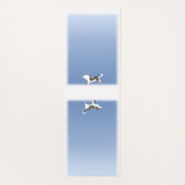 ハスキーヨガマットマレー/ハスキー犬マット ヨガマット (裏面)