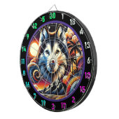 ハスキーリッジマウンテンヴィーベデコール ダーツボード (正面右)