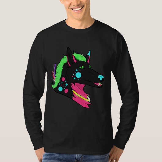 ハスキーレイブ Tシャツ (正面)