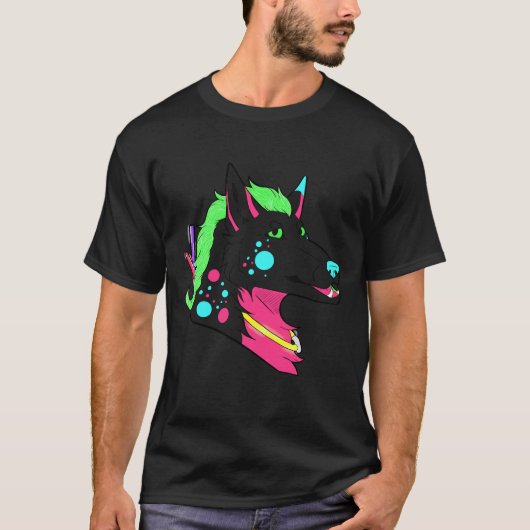 ハスキーレイブ Tシャツ (正面)