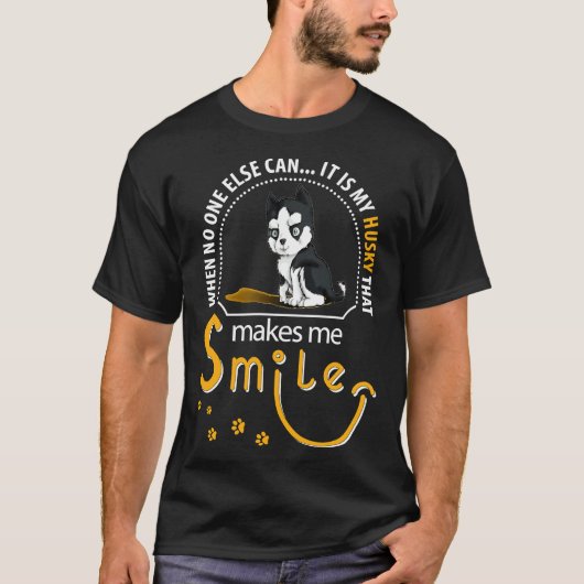 ハスキー大好き Tシャツ (正面)