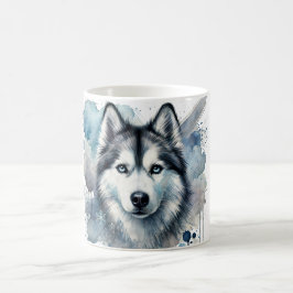 🐾ハスキー好き、このマグカップはあなたのためだ！🐾 コーヒーマグカップ