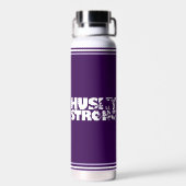 ハスキー強い絶縁タンブラー ウォーターボトル (背面)