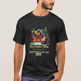 ハスキー犬のクリスマスTシャツ - Howliday Harmony Tシャツ
