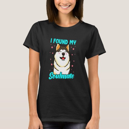 ハスキー犬シベリアのハスキーの所有者 Tシャツ (正面)