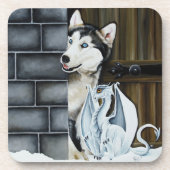 ハスキー犬ホワイトドラゴンアドベンチャー コースター (正面)