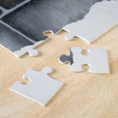 ハスキー犬ホワイトドラゴンアドベンチャー ジグソーパズル (側面)