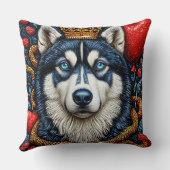 ハスキー犬 クッション (裏面)