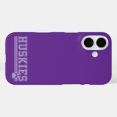 ハスキー犬 Case-Mate iPhoneケース (裏面 (横))