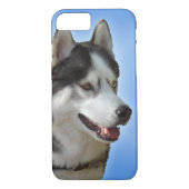 ハスキー犬iPhoneケースハスキーのマラムートアップケース Case-Mate iPhoneケース (裏面)