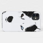 ハスキー犬iPhoneケースハスキーのマラムートアップケース Case-Mate iPhoneケース (裏面(横))