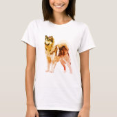 ハスキー犬Tシャツ Tシャツ (正面)