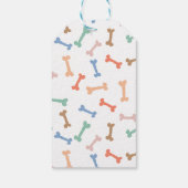 ハスキー誕生日パーティーサンキューギフトラベル ギフトタグ (裏面)