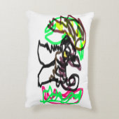 ハスキー遊秋 アクセントクッション (裏面(縦))